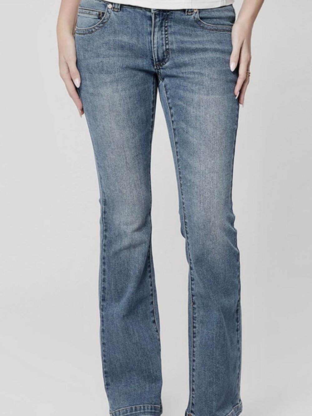 ABRAND ORGANIC 99 LOW STRAIGHT JEANS 27 EX COND